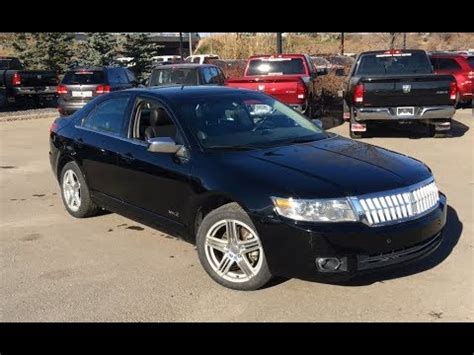 Principles of Operation — 2007 Lincoln MKZ AWD V6